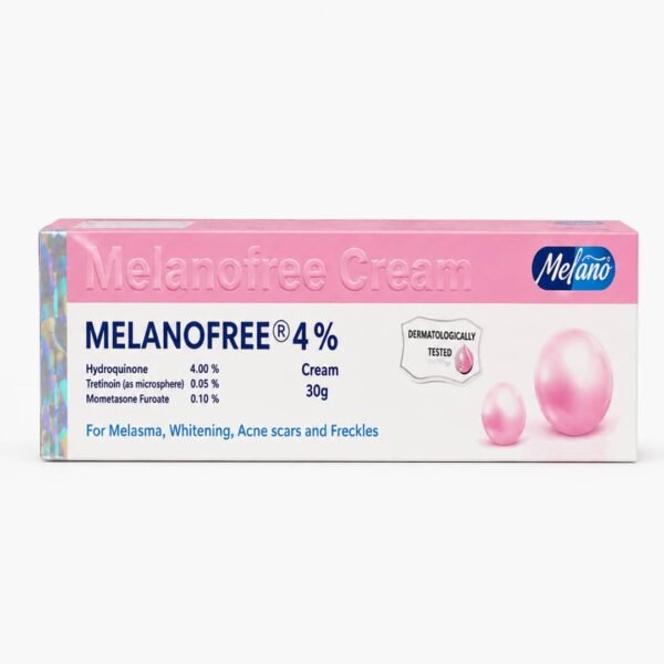 28 كريم ميلانو فري Melanofree 4% للتصبغات والكلف 30 غ