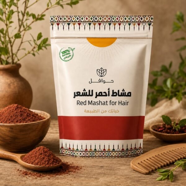 مشاط أحمر للشعر حوافل 250 غ