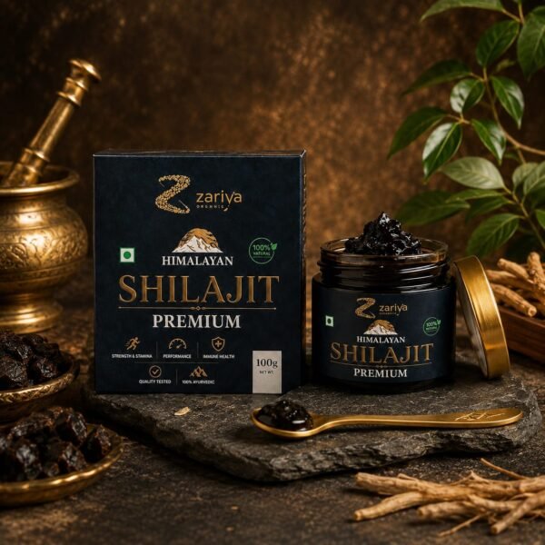 39 شيلاجيت هيمالايا بريميوم – Zariva Organic Himalayan Shilajit 100 غ
