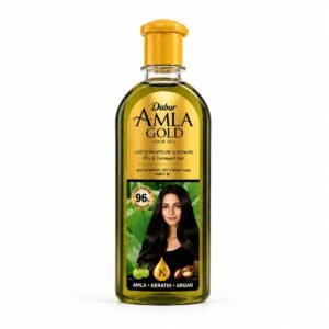 زيت دابر أملا جولد للشعر – Dabur Amla Gold – علبة 6 قطع - bouteille-seule-fond-blanc